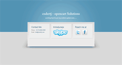 Desktop Screenshot of codertj.com